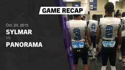 Recap: Sylmar  vs. Panorama  2015