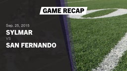 Recap: Sylmar  vs. San Fernando  2015