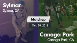 Matchup: Sylmar  vs. Canoga Park  2016