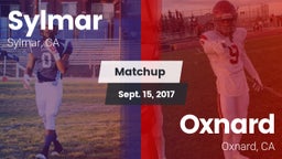 Matchup: Sylmar  vs. Oxnard  2017