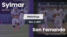 Matchup: Sylmar  vs. San Fernando  2017
