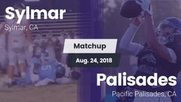 Matchup: Sylmar  vs. Palisades  2018