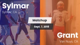 Matchup: Sylmar  vs. Grant  2018