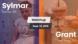 Matchup: Sylmar  vs. Grant  2019