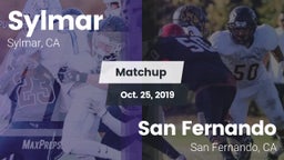 Matchup: Sylmar  vs. San Fernando  2019