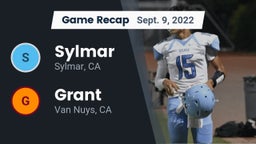 Recap: Sylmar  vs. Grant  2022