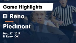 El Reno  vs Piedmont  Game Highlights - Dec. 17, 2019