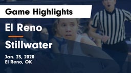 El Reno  vs Stillwater  Game Highlights - Jan. 23, 2020