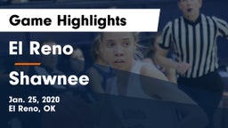 El Reno  vs Shawnee  Game Highlights - Jan. 25, 2020