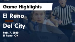 El Reno  vs Del City  Game Highlights - Feb. 7, 2020