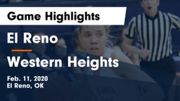 El Reno  vs Western Heights  Game Highlights - Feb. 11, 2020