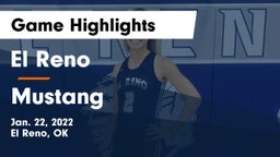 El Reno  vs Mustang  Game Highlights - Jan. 22, 2022