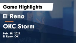 El Reno  vs OKC Storm Game Highlights - Feb. 18, 2022
