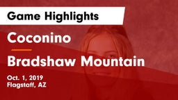 Coconino  vs Bradshaw Mountain Game Highlights - Oct. 1, 2019
