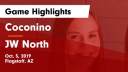 Coconino  vs JW North  Game Highlights - Oct. 5, 2019