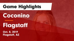 Coconino  vs Flagstaff  Game Highlights - Oct. 8, 2019