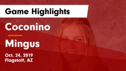 Coconino  vs Mingus Game Highlights - Oct. 24, 2019