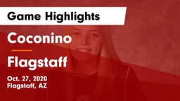 Coconino  vs Flagstaff  Game Highlights - Oct. 27, 2020