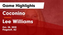 Coconino  vs Lee Williams  Game Highlights - Oct. 28, 2020