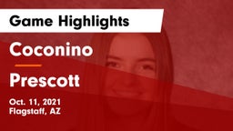Coconino  vs Prescott   Game Highlights - Oct. 11, 2021