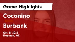 Coconino  vs Burbank  Game Highlights - Oct. 8, 2021