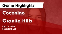 Coconino  vs Granite Hills Game Highlights - Oct. 8, 2021