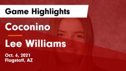 Coconino  vs Lee Williams  Game Highlights - Oct. 6, 2021