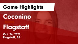 Coconino  vs Flagstaff  Game Highlights - Oct. 26, 2021