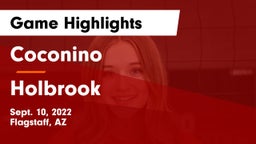 Coconino  vs Holbrook Game Highlights - Sept. 10, 2022