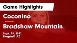 Coconino  vs Bradshaw Mountain  Game Highlights - Sept. 29, 2022
