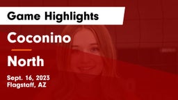 Coconino  vs North  Game Highlights - Sept. 16, 2023