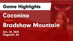 Coconino  vs Bradshaw Mountain  Game Highlights - Oct. 24, 2023