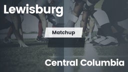 Matchup: Lewisburg High vs. Central Columbia  2016