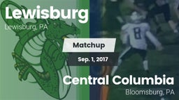 Matchup: Lewisburg High vs. Central Columbia  2017