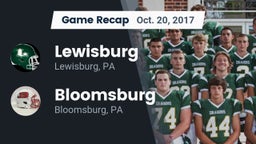 Recap: Lewisburg  vs. Bloomsburg  2017