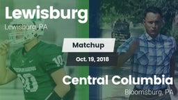 Matchup: Lewisburg High vs. Central Columbia  2018