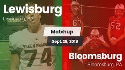 Matchup: Lewisburg High vs. Bloomsburg  2019