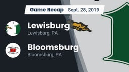 Recap: Lewisburg  vs. Bloomsburg  2019