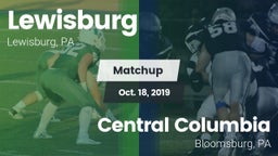 Matchup: Lewisburg High vs. Central Columbia  2019