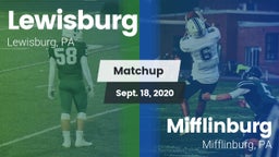 Matchup: Lewisburg High vs. Mifflinburg  2020