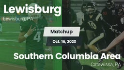 Matchup: Lewisburg High vs. Southern Columbia Area  2020