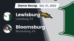 Recap: Lewisburg  vs. Bloomsburg  2022