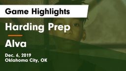 Harding Prep  vs Alva  Game Highlights - Dec. 6, 2019
