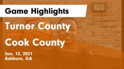 Turner County  vs Cook County Game Highlights - Jan. 12, 2021