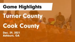 Turner County  vs Cook County Game Highlights - Dec. 29, 2021