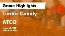 Turner County  vs ATCO Game Highlights - Nov. 30, 2021