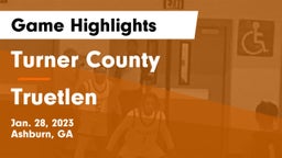 Turner County  vs Truetlen Game Highlights - Jan. 28, 2023