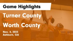 Turner County  vs Worth County  Game Highlights - Nov. 4, 2023