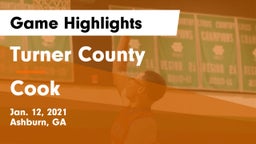 Turner County  vs Cook Game Highlights - Jan. 12, 2021