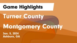 Turner County  vs Montgomery County  Game Highlights - Jan. 5, 2024